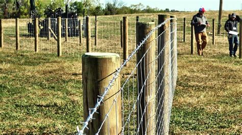 Diy Farm Fence Installation